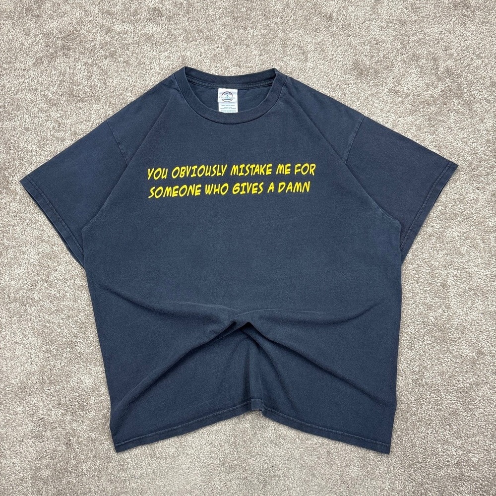 Vintage Y2K Comedy T Shirt Large